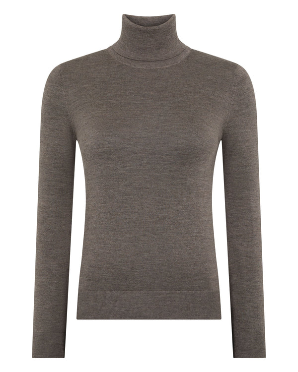 Women's Margot Superfine Cashmere Turtle Neck Sweater 2