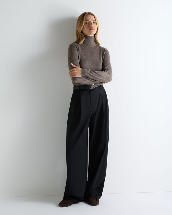 Women's Margot Superfine Cashmere Turtle Neck Sweater 3