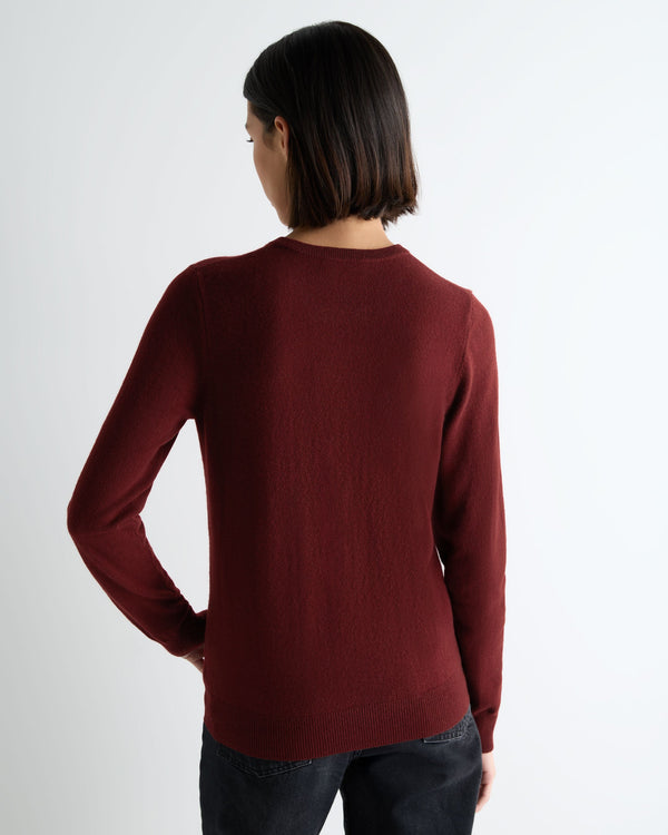 Women's Evie Classic Round Neck Cashmere Sweater 4