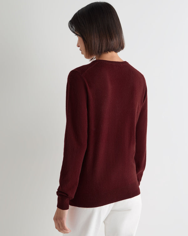 Women's Phoebe V Neck Cashmere Sweater 4