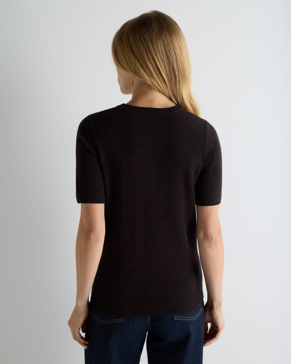 Women's Milly Classic Cashmere T-Shirt 4