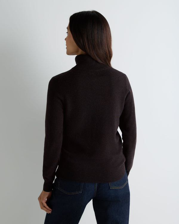 Women's Luna Turtle Neck Cashmere Sweater 4