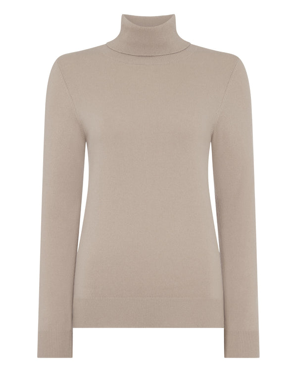 Women's Luna Turtle Neck Cashmere Sweater 2
