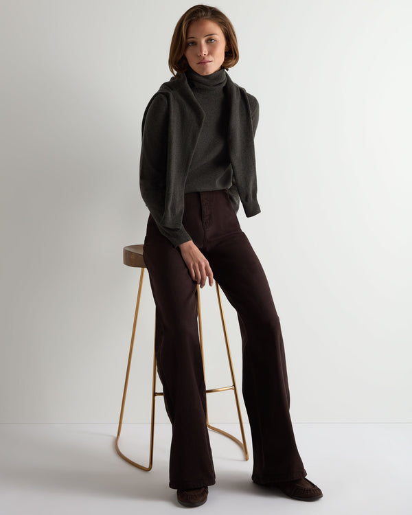 Women's Luna Turtle Neck Cashmere Sweater  3