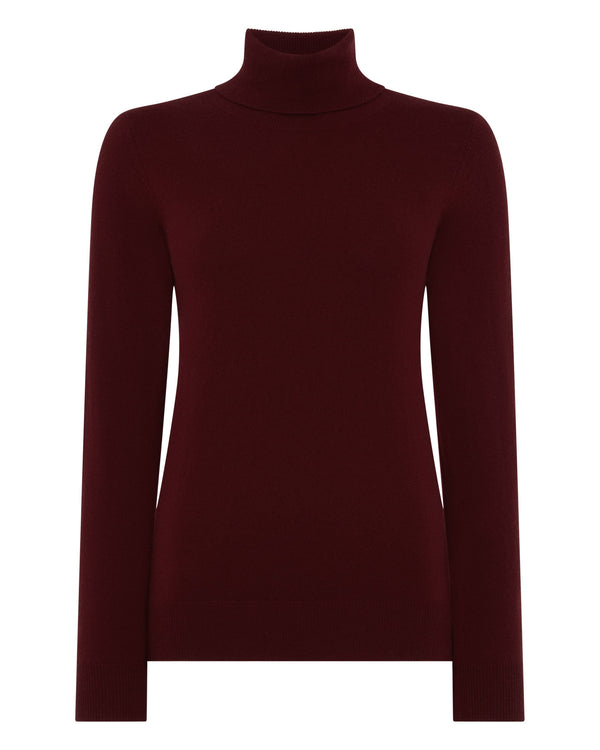 Women's Luna Turtle Neck Cashmere Sweater 2