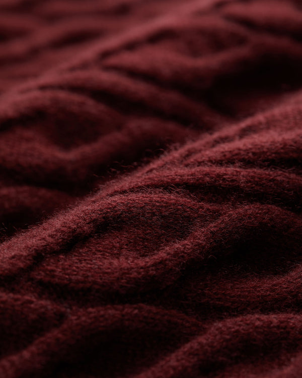 Women's Emilia Cable Round Neck Cashmere Sweater 6