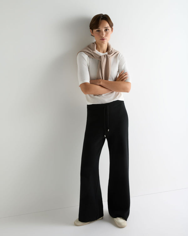 Women's Honeycomb Knit Cashmere Pant 3