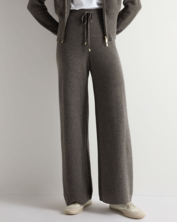 Women's Honeycomb Knit Cashmere Pant 1