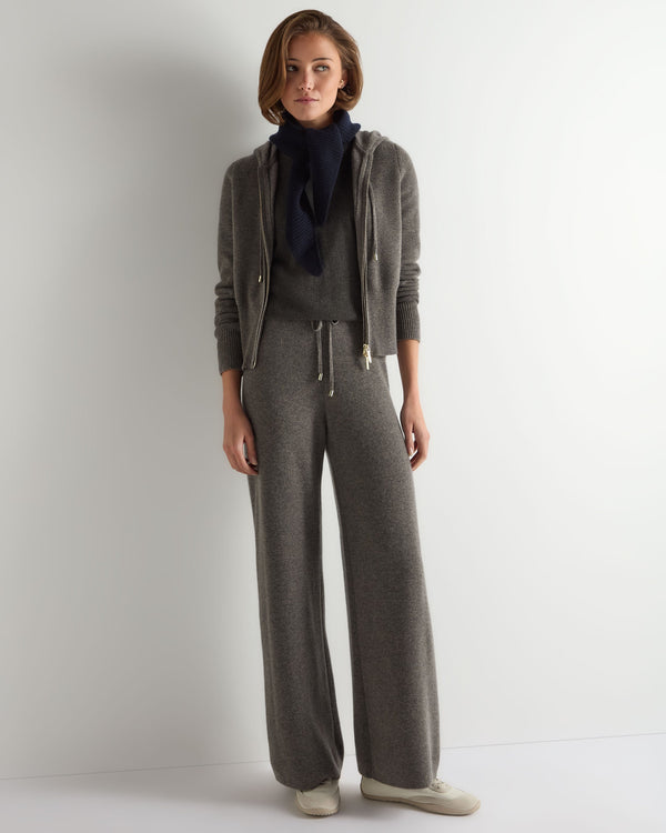 Women's Honeycomb Knit Cashmere Pant 3