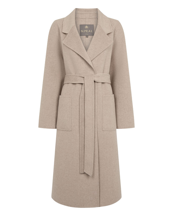 Women's Longline Woven Coat 2