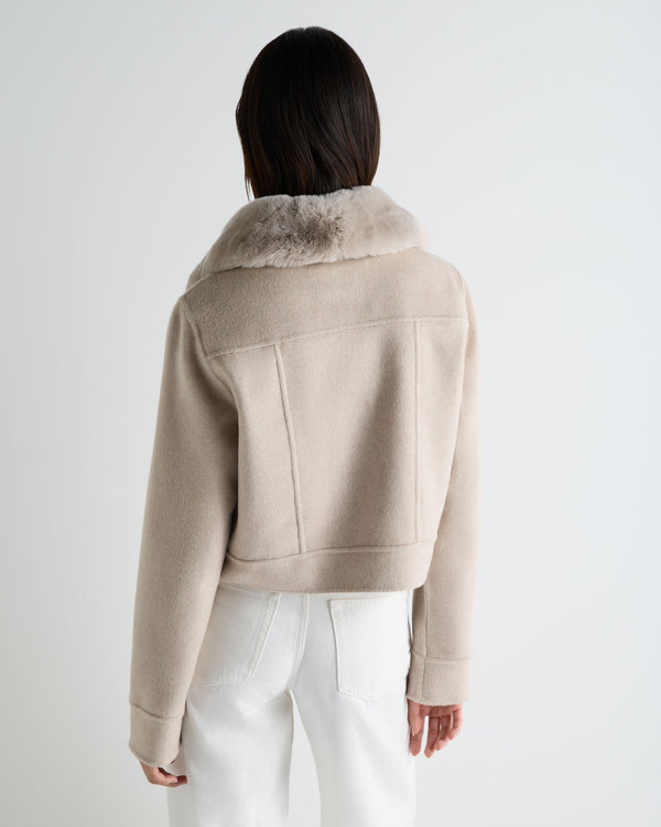 Women's Rosie Fur Collared Jacket 4