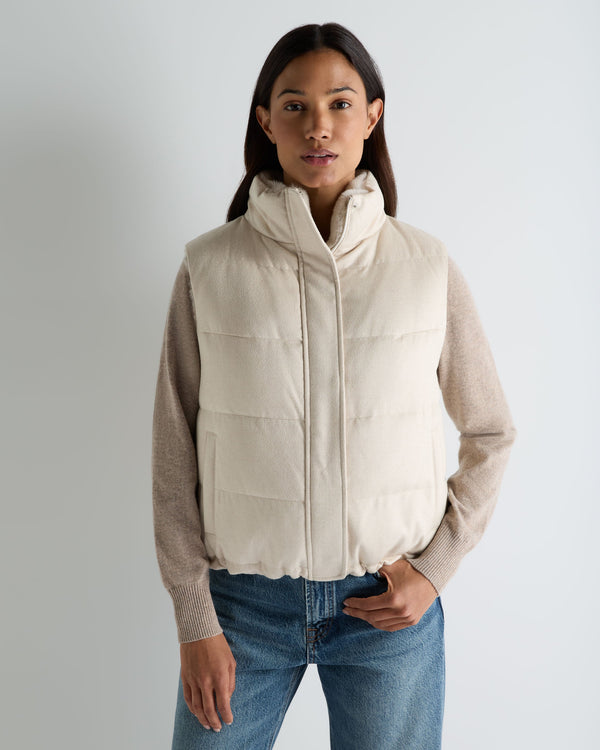 Women's Reversible Fur Gilet 1