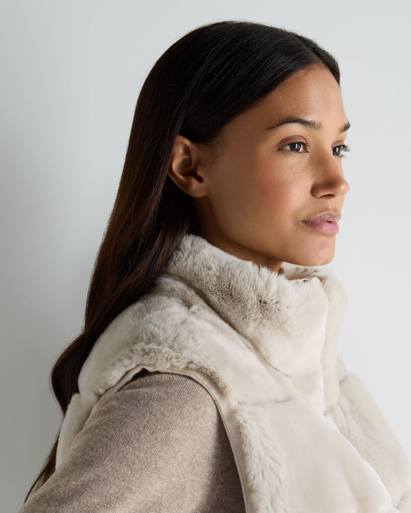 Women's Reversible Fur Gilet 7