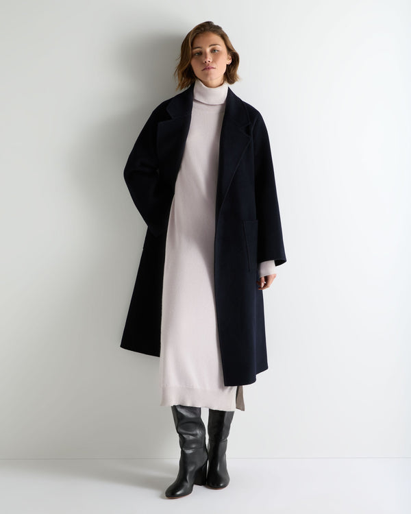 Women's Turtle Neck Cashmere Sweater Dress 3