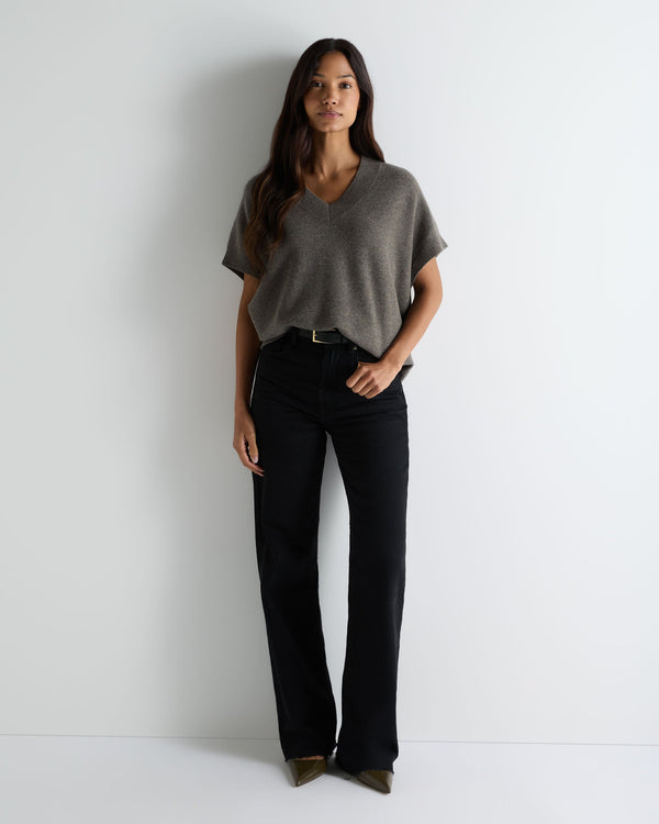 Women's Honeycomb Sleeveless Cashmere Sweater 3