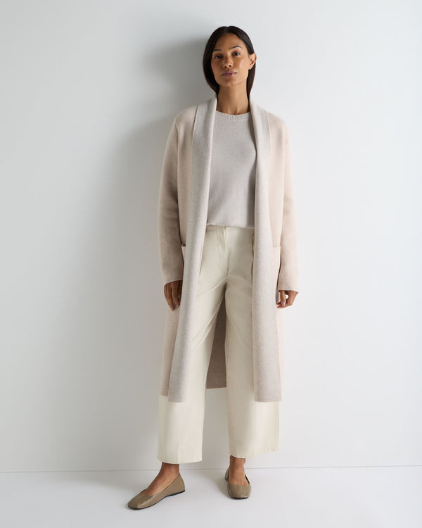 Women's Double Face Robe Cashmere Cardigan 1