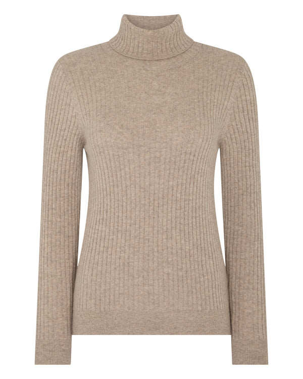 Women's Turtle Neck Cashmere Sweater 2