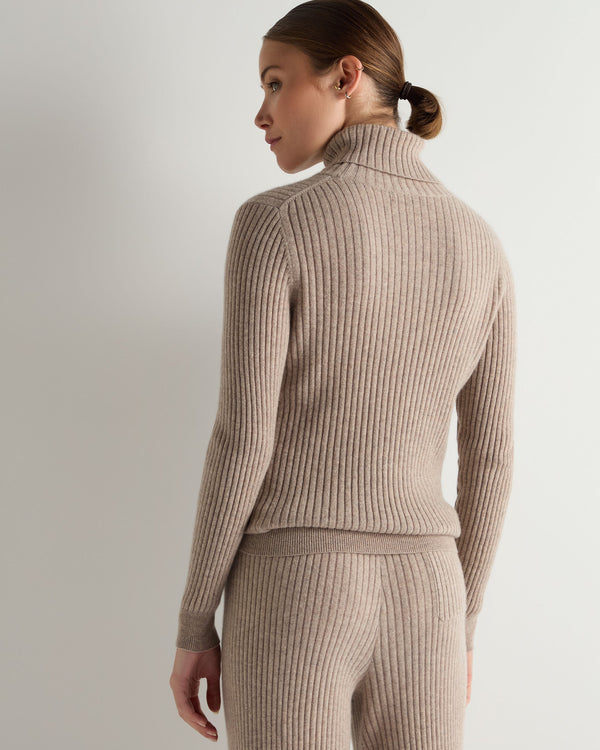 Women's Turtle Neck Cashmere Sweater 4