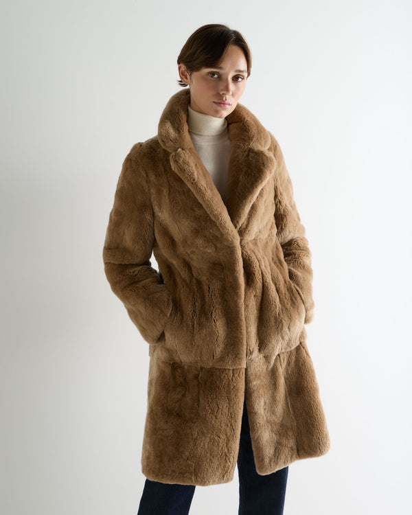 Women's Mabel Long Fur Coat 1