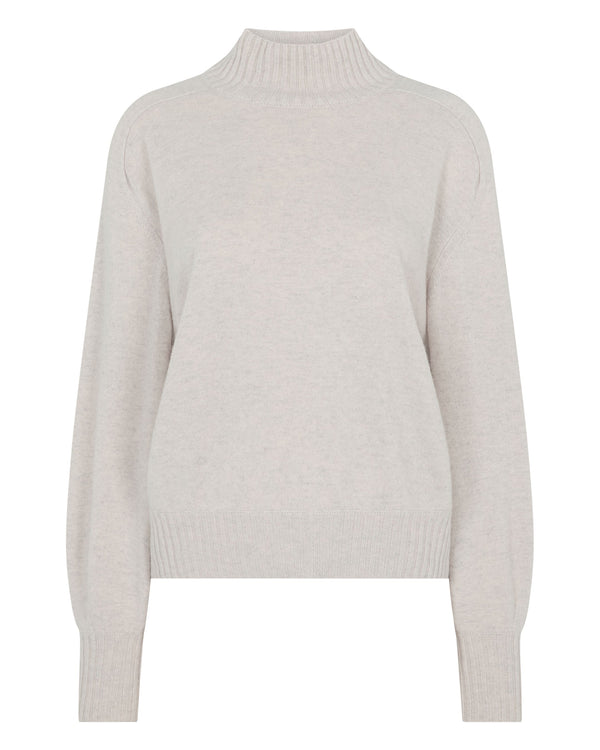 Women's Funnel Neck Cashmere Sweater 2
