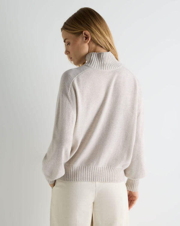 Women's Funnel Neck Cashmere Sweater 4