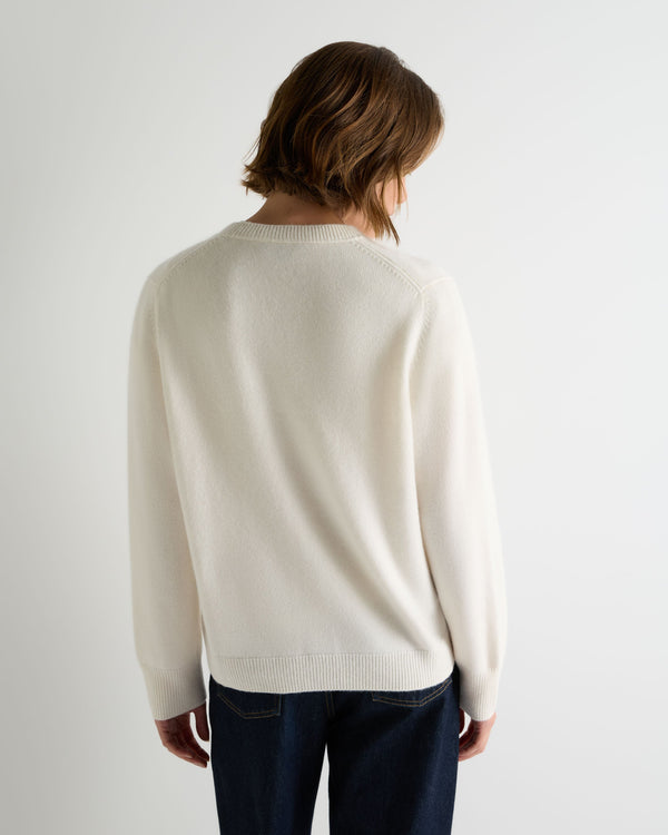 Women's Cashmere Crew Neck Sweater 4