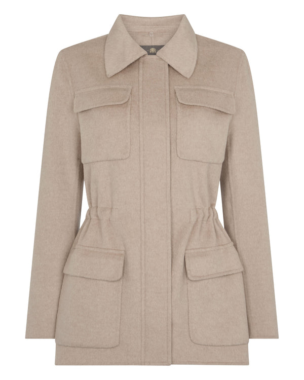 Women's Fur Collar Field Jacket 2