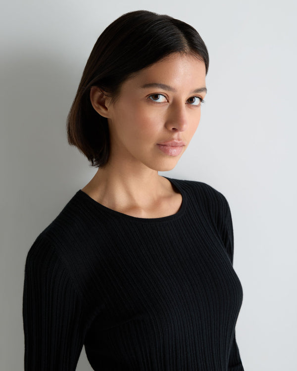 Women's Long Sleeve Ribbed Top 5