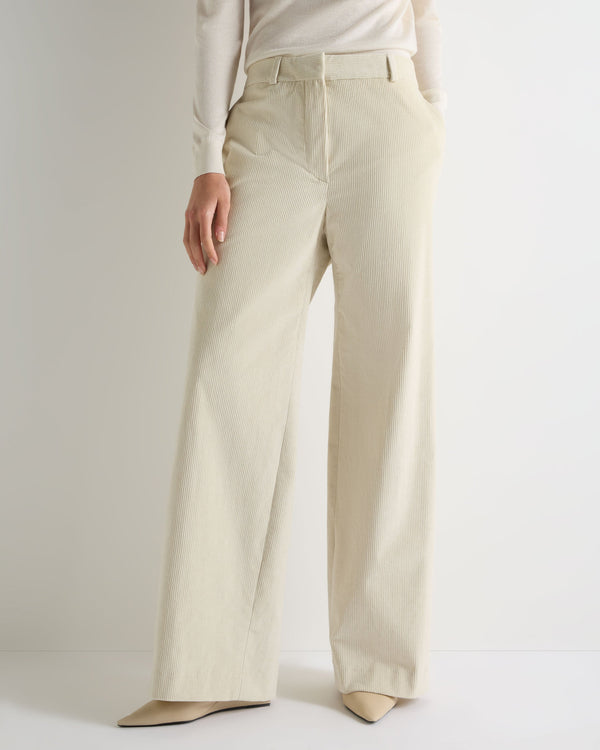Women's Cord Wide Leg Pant 1