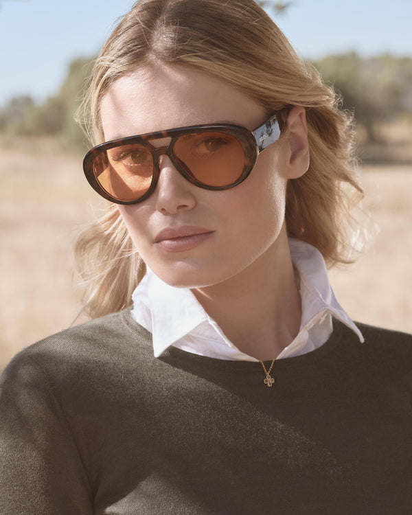 N.Peal Women's Evie Classic Round Neck Cashmere Jumper Olive Green