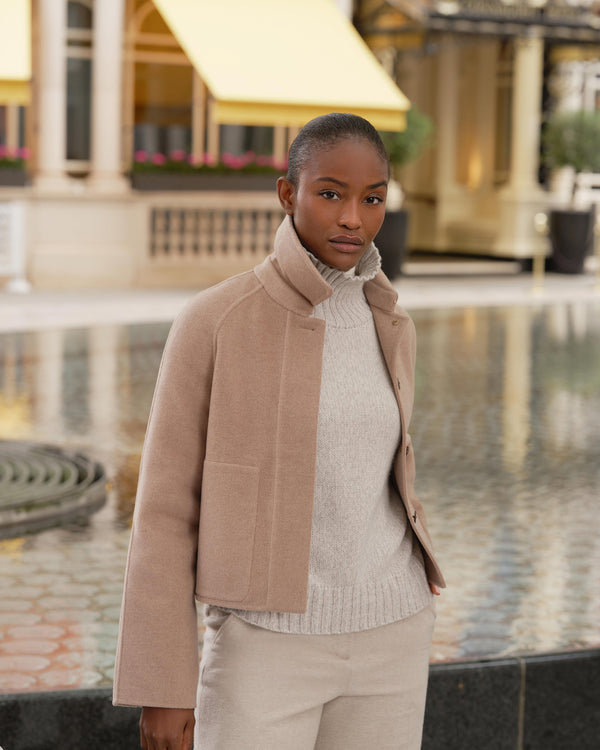 Women's Wool Silk Blend Jacket 6