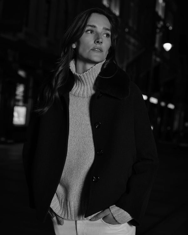 Women's Laurel Fur Collared Jacket 9