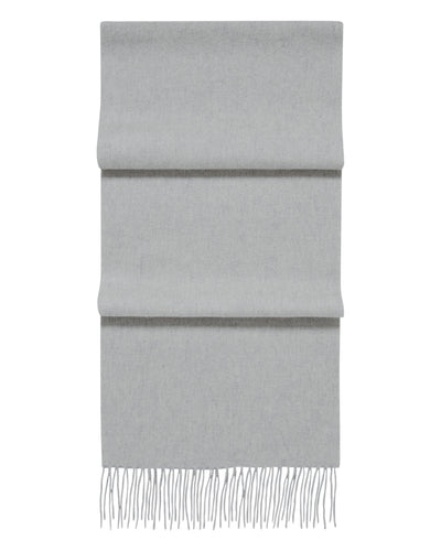 N.Peal Unisex Woven Cashmere Scarf Fumo Grey