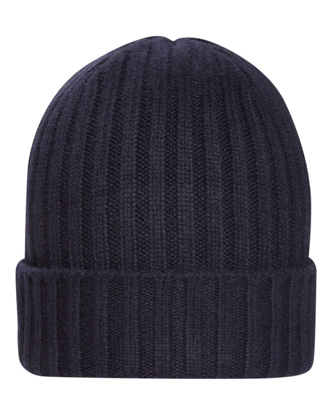 L'Appartement Cashmere knit Capブルー BRUNELLO CUCINELLI Cashmere Beanie Hat BROWN | Base Blu
