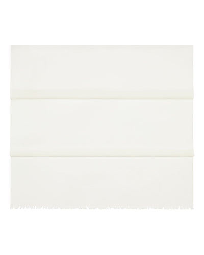 N.Peal Women's Ultrafine Pashmina Cashmere Shawl New Ivory White