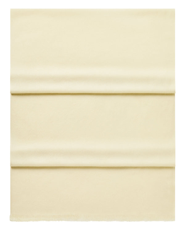 N.Peal Women's Pashmina Cashmere Stole Butter Yellow