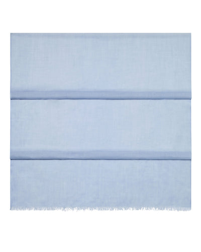 N.Peal Women's Ultrafine Pashmina Cashmere Shawl Sea Mist Blue