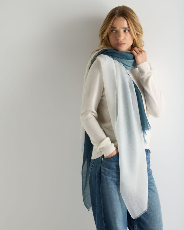 Women's Dip Dye Cashmere Scarf 3