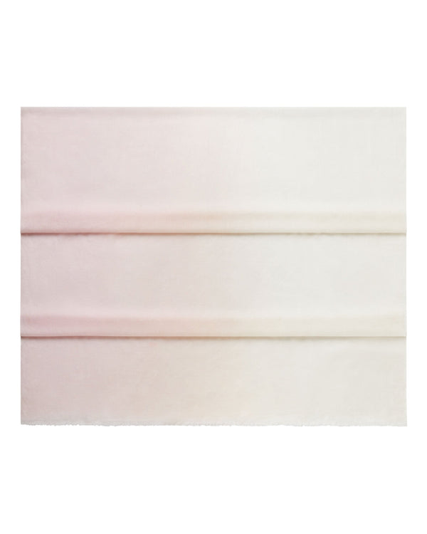 N.Peal Women's Dip Dye Cashmere Scarf Powder Pink