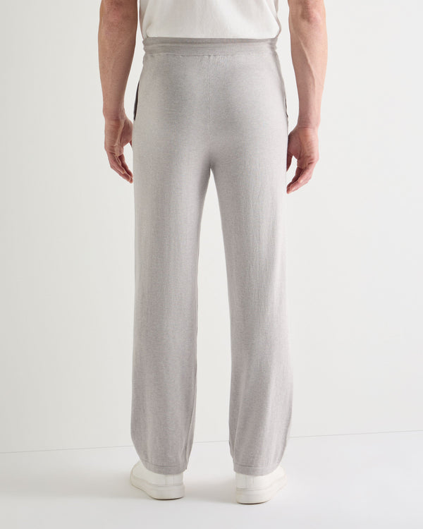 N.Peal Men's Cotton Blend Jogger Fumo Grey