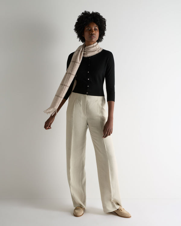 Women's Darcie Superfine Cashmere Cropped Cardigan 3