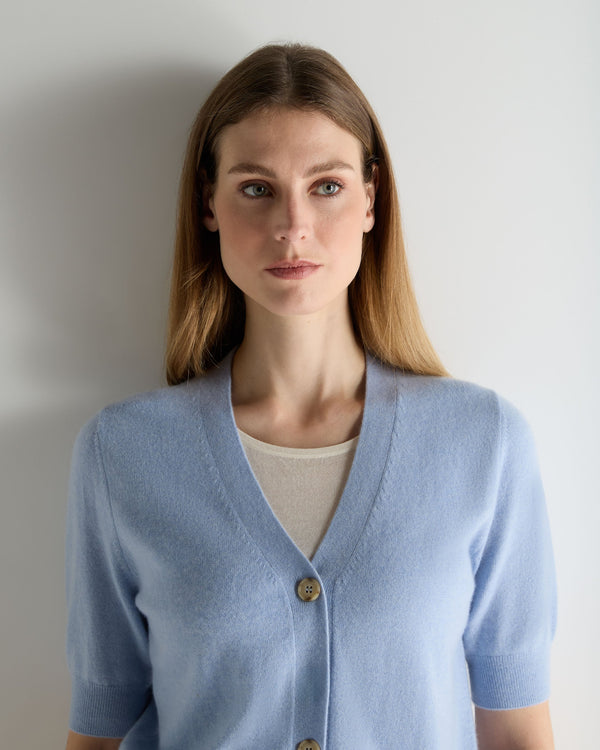 Women's Clara V Neck Cashmere Cardigan 5