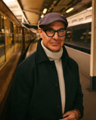 TUCCI CASHMERE UTILITY JACKET Navy Blue