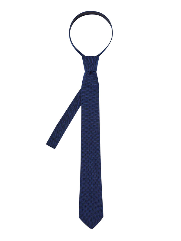 N.PEAL x TUCCI KNITTED TIE Blue