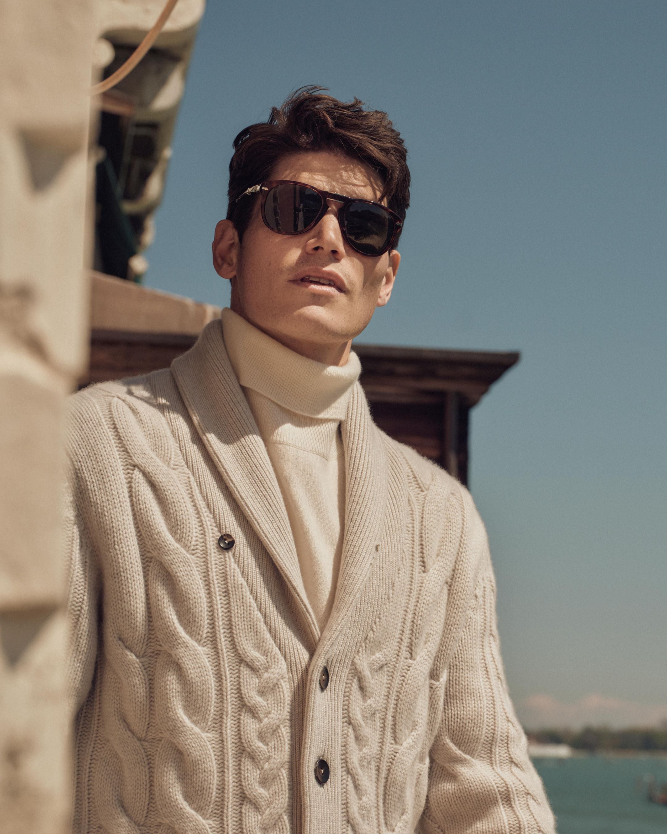 Mens oversized cable knit sweater outlet