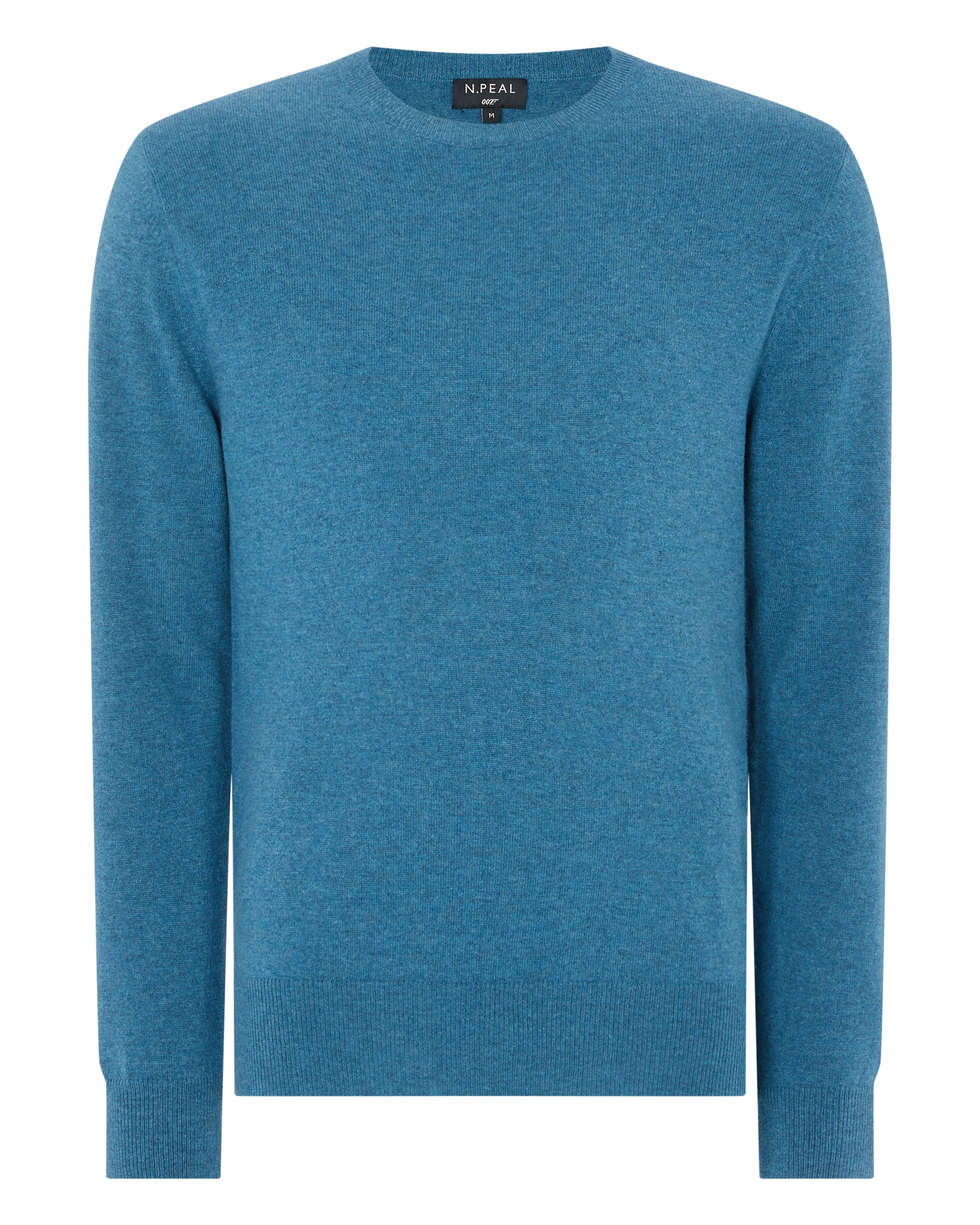 007 Crew Neck Sweater Blue Wave | N.Peal