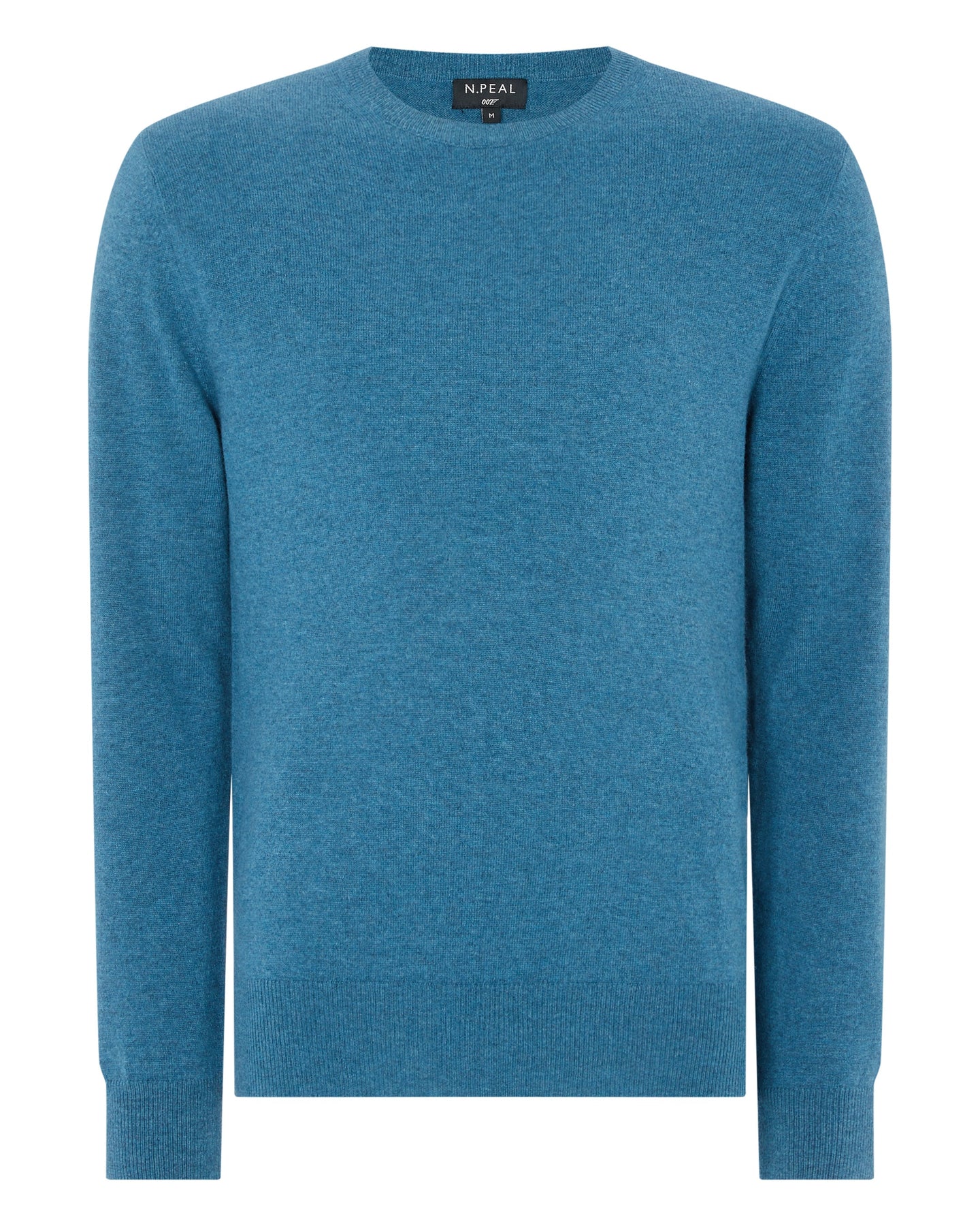 N.Peal 007 Crew Neck Sweater Blue Wave
