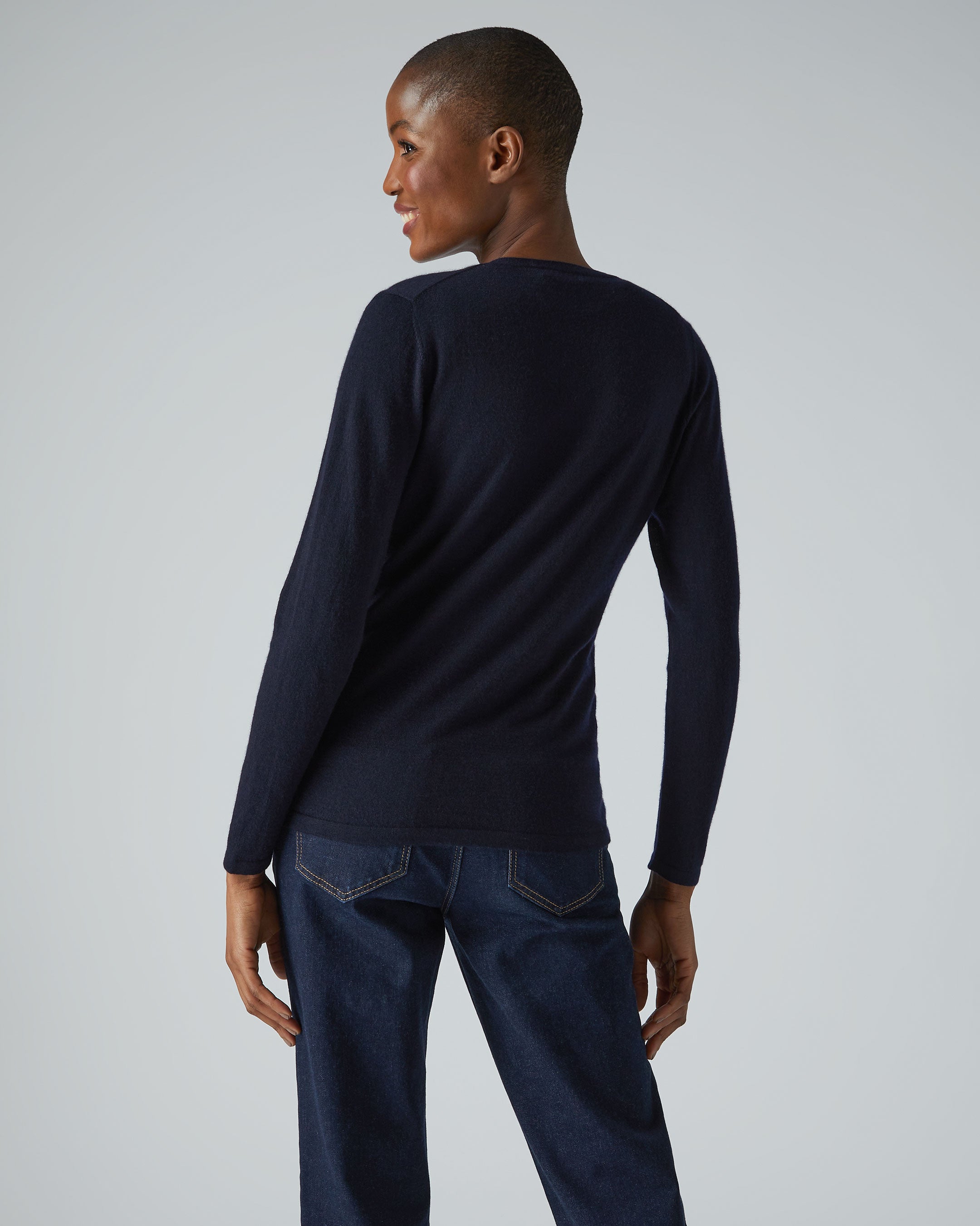 N.Peal button-down cashmere cardigan - Blue