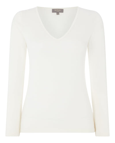 Women's Cable Turtle Neck Cashmere Sweater New Ivory White