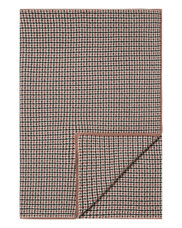 N.Peal Women's Houndstooth Cashmere Shawl Multi